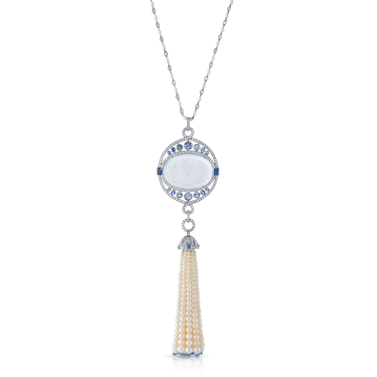 deBoulle High Jewelry Collection Victorian Tassel Necklace – de Boulle ...