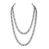 <sup>de</sup>Boulle High Jewelry Collection Black and White Link Necklace