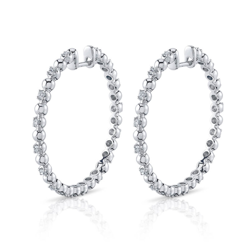 <sup>de</sup>Boulle Collection Modern Retro Diamond & Beaded Earrings