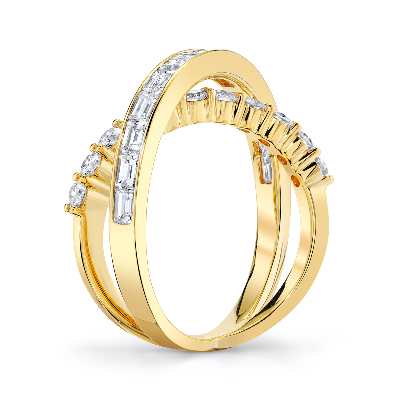 deBoulle Collection Overlapping Ring – de Boulle Diamond & Jewelry