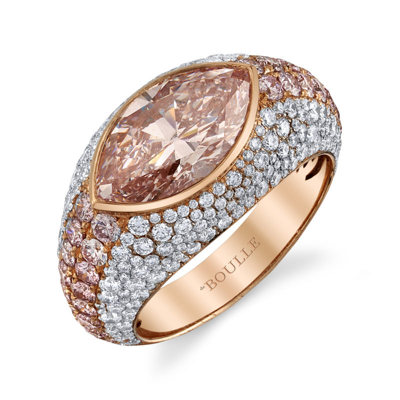 <sup>de</sup>Boulle High Jewelry Collection Pink Diamond Ring