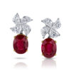 <sup>de</sup>Boulle High Jewelry Collection Ruby and Diamond Earrings