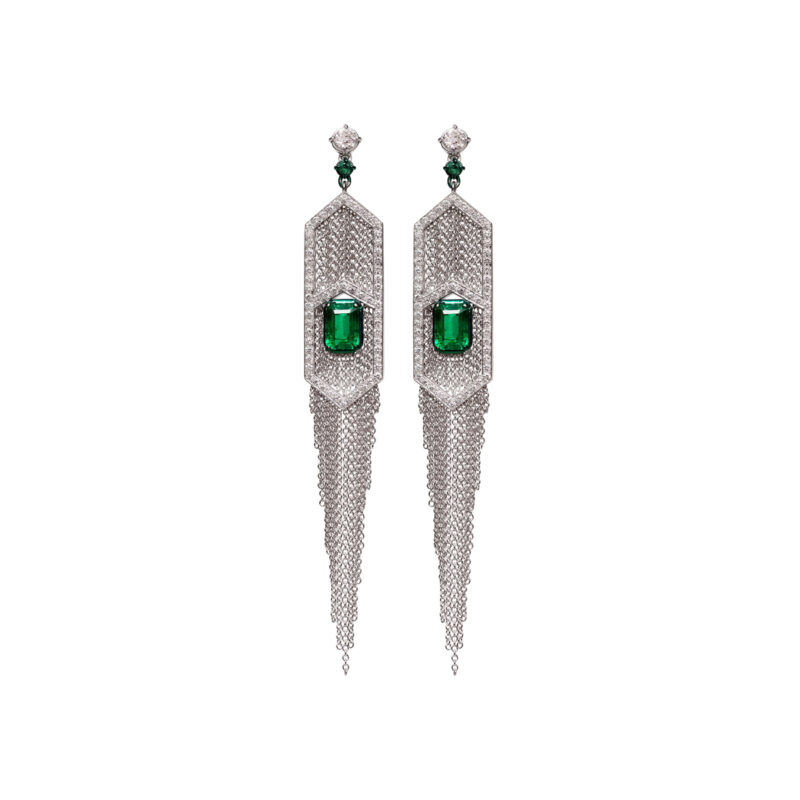 Mariani Emerald Earrings