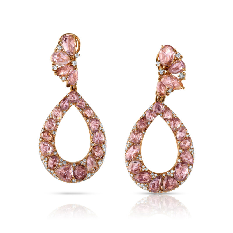 <sup>de</sup>Boulle High Jewelry Collection Enchanted Rose Garden Earrings