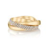 <sup>de</sup>Boulle Collection Trio Ring in Yellow Gold