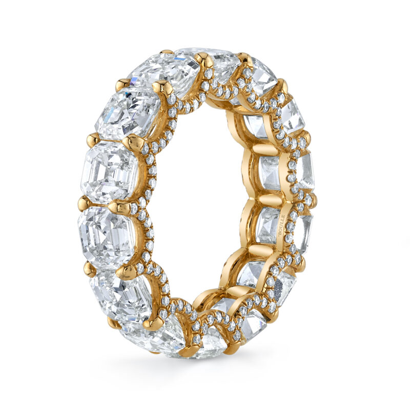 <sup>de</sup>Boulle Bridal Collection Eternity Band with Diamonds in 18K Yellow Gold