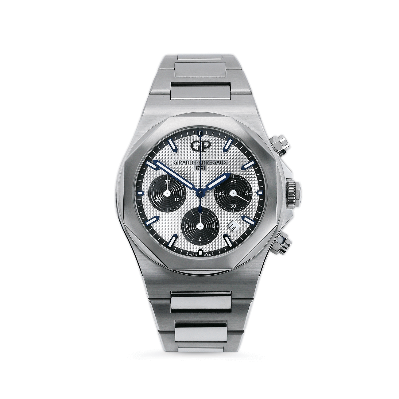 Pre Owned Girard Perregaux Laureato Stainless Steel 81020 11